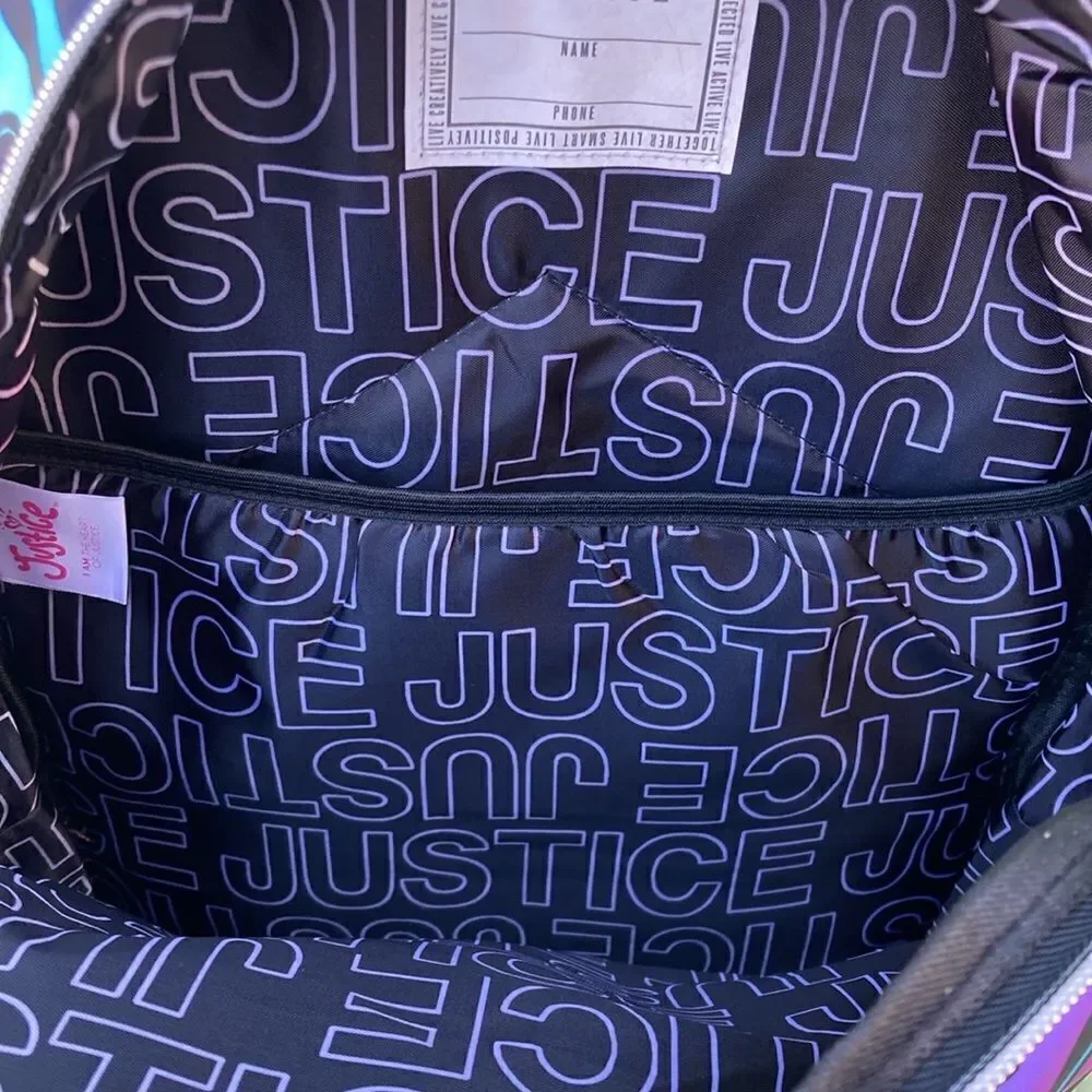 Justice Girls Graphic Backpack Bag